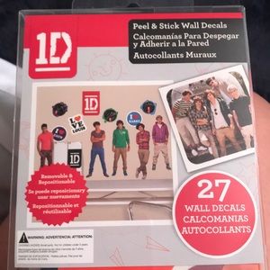 One direction Peel and Stick Wall Decals